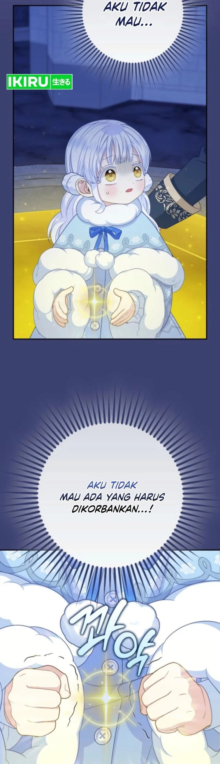 The Snow Leopard Baby of the Black Leopard Family Chapter 61 Gambar 57