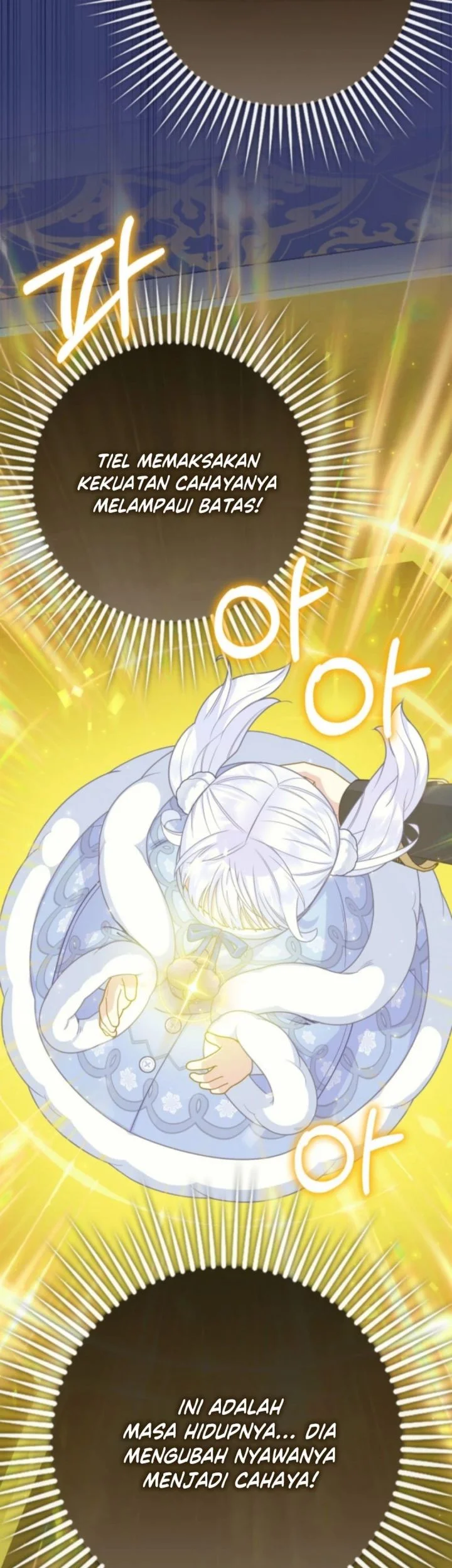 The Snow Leopard Baby of the Black Leopard Family Chapter 61 Gambar 62