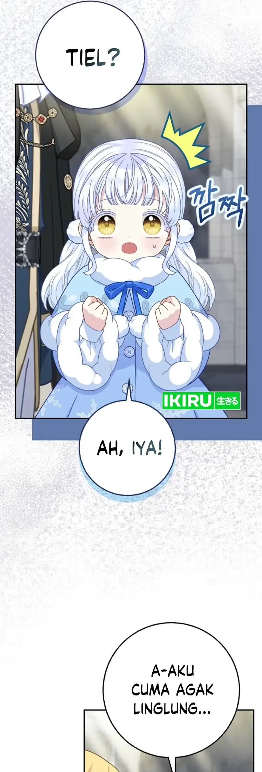 The Snow Leopard Baby of the Black Leopard Family Chapter 62 Gambar 36