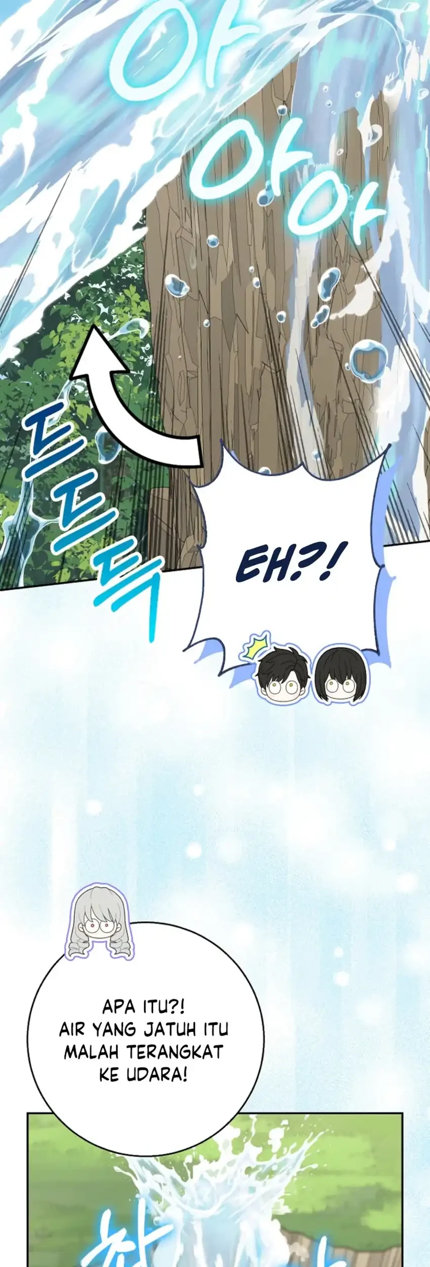 The Snow Leopard Baby of the Black Leopard Family Chapter 62 Gambar 55