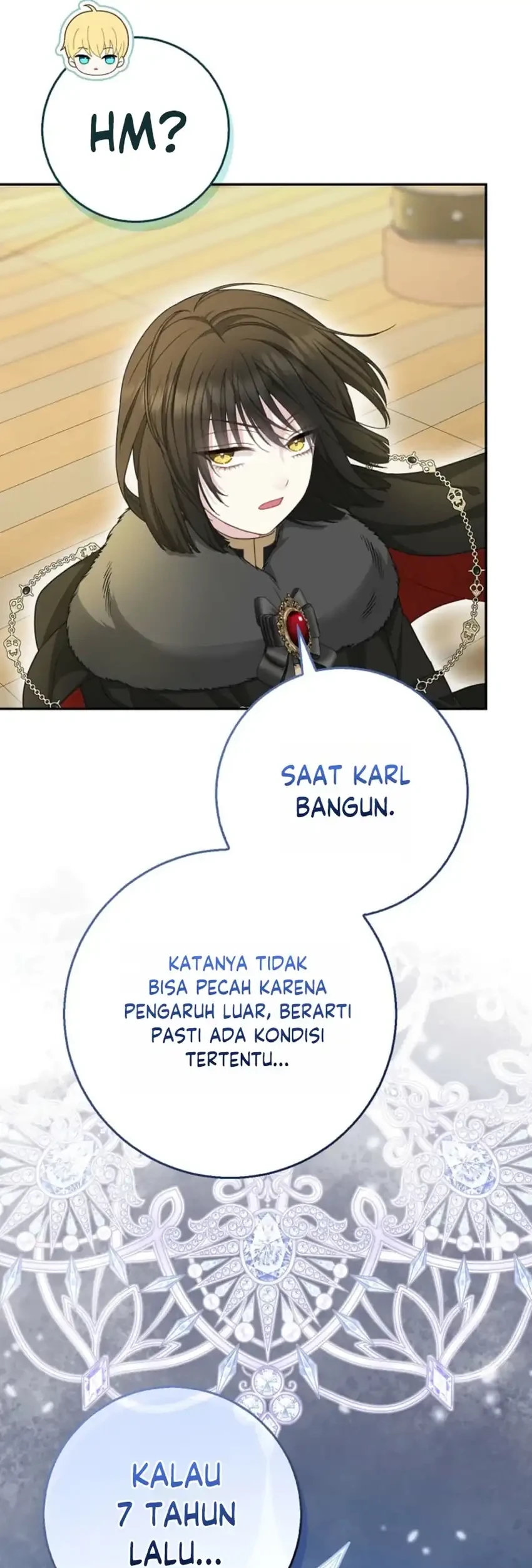 The Snow Leopard Baby of the Black Leopard Family Chapter 63 Gambar 48