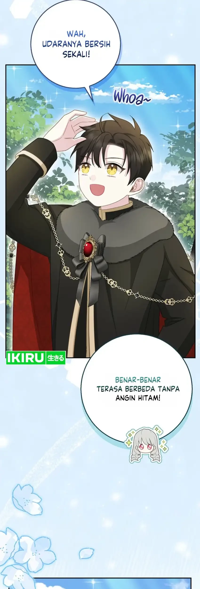 The Snow Leopard Baby of the Black Leopard Family Chapter 63 Gambar 80