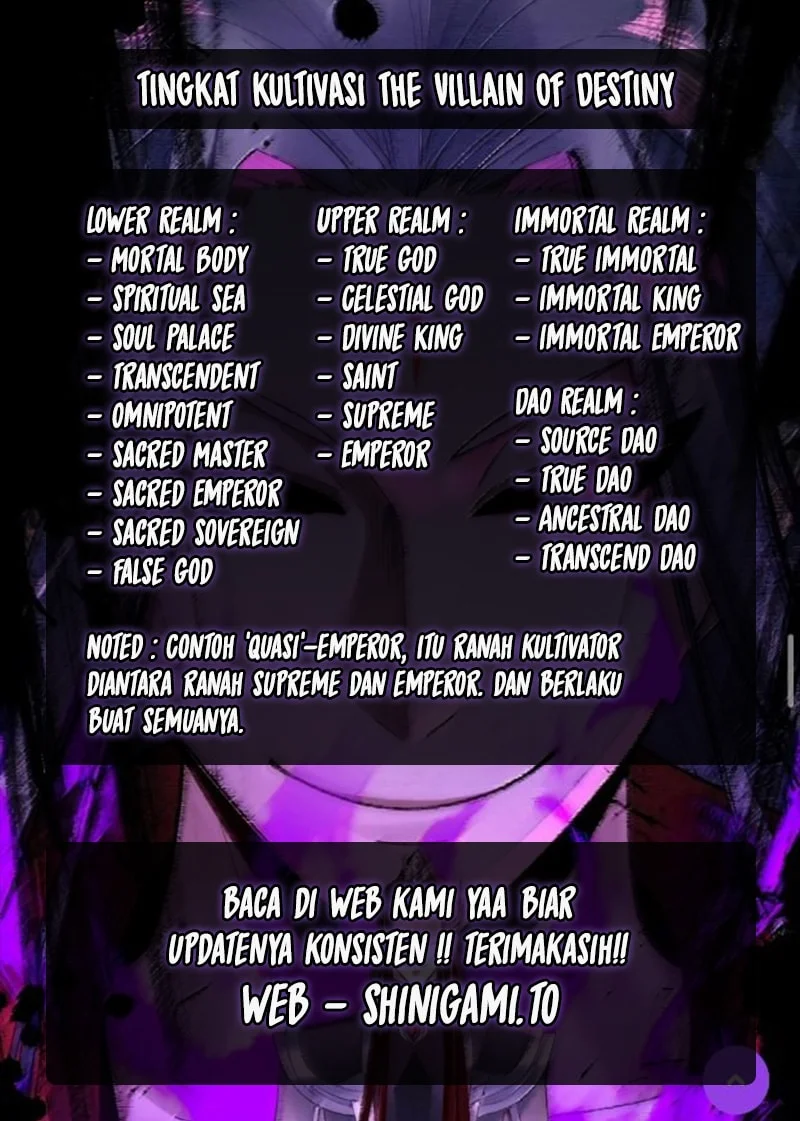 The Villain Of Destiny Chapter 322 Gambar 42