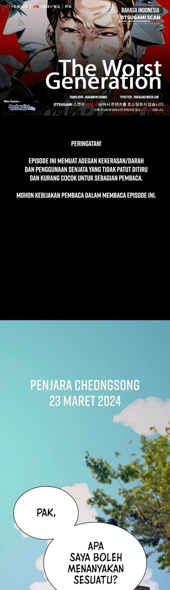Komik The Worst Generation Chapter 1 gambar 1