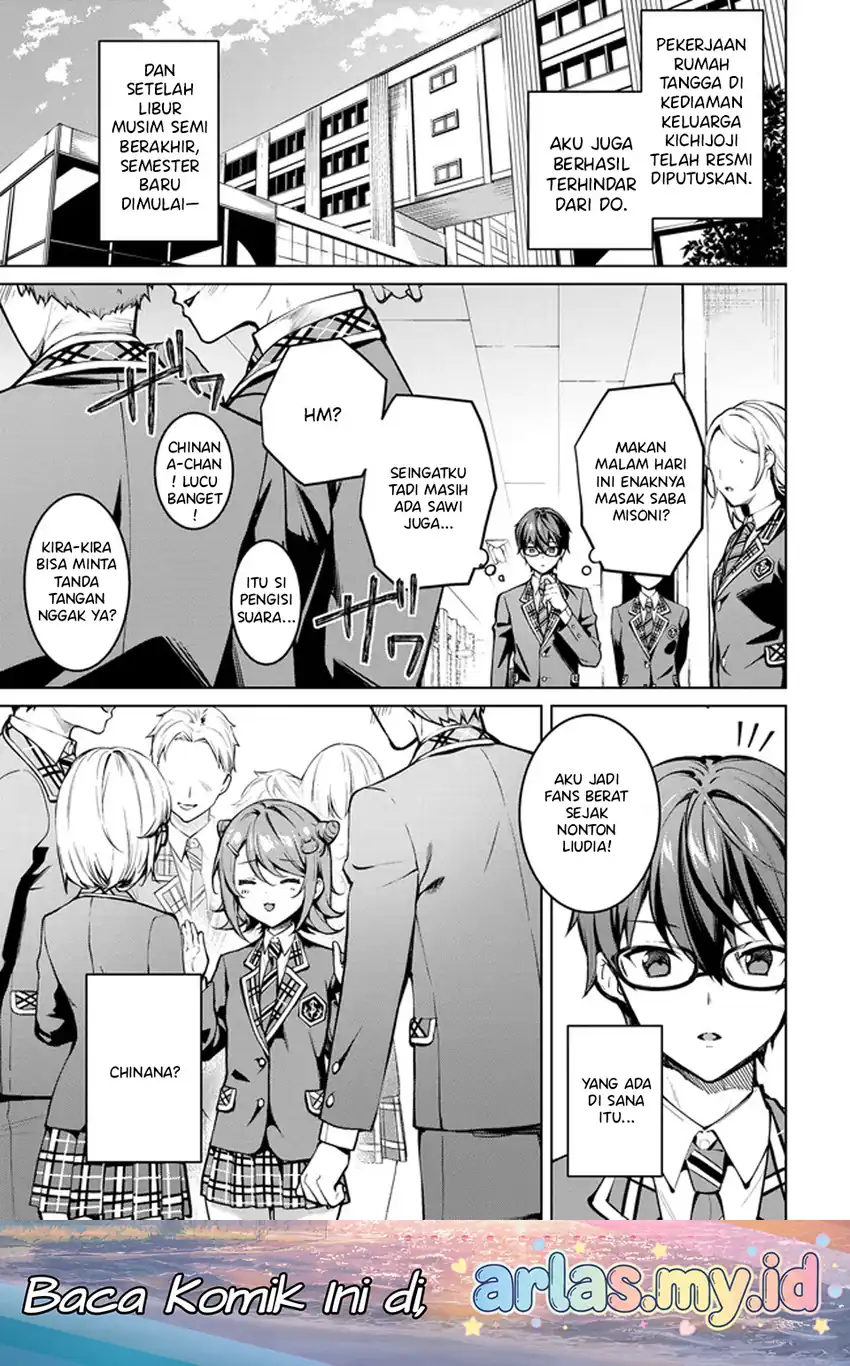 Manga Tier 1 Shimai: Yuumei Yonshimai wa Boku nashi de wa Ikirarenai Chapter 2.1 gambar 2