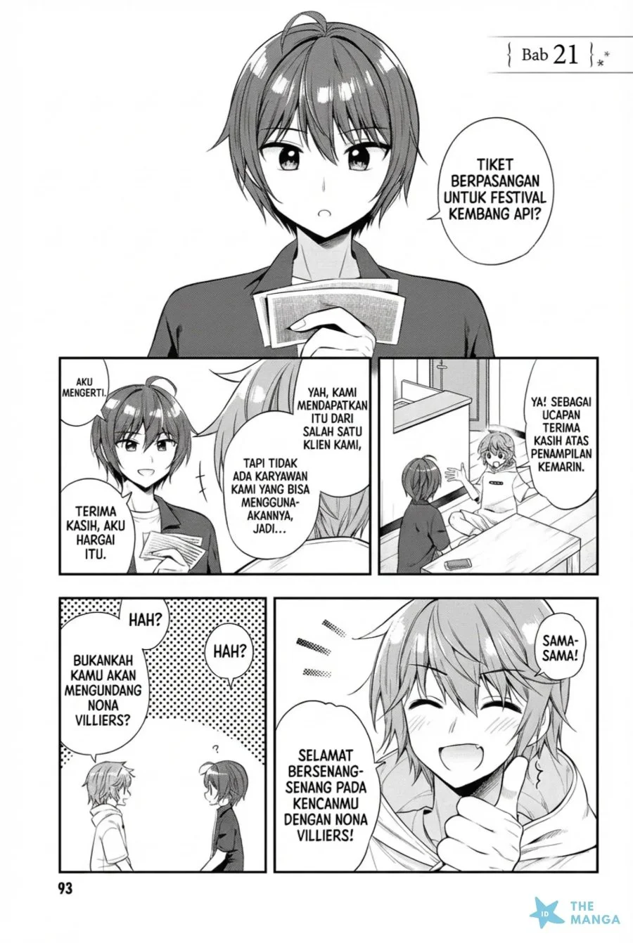 Manga Tonari No Kuuderera O Amayakashitara, Uchi No Aikagi O Watasu Koto Ni Natta Chapter 21 gambar 2