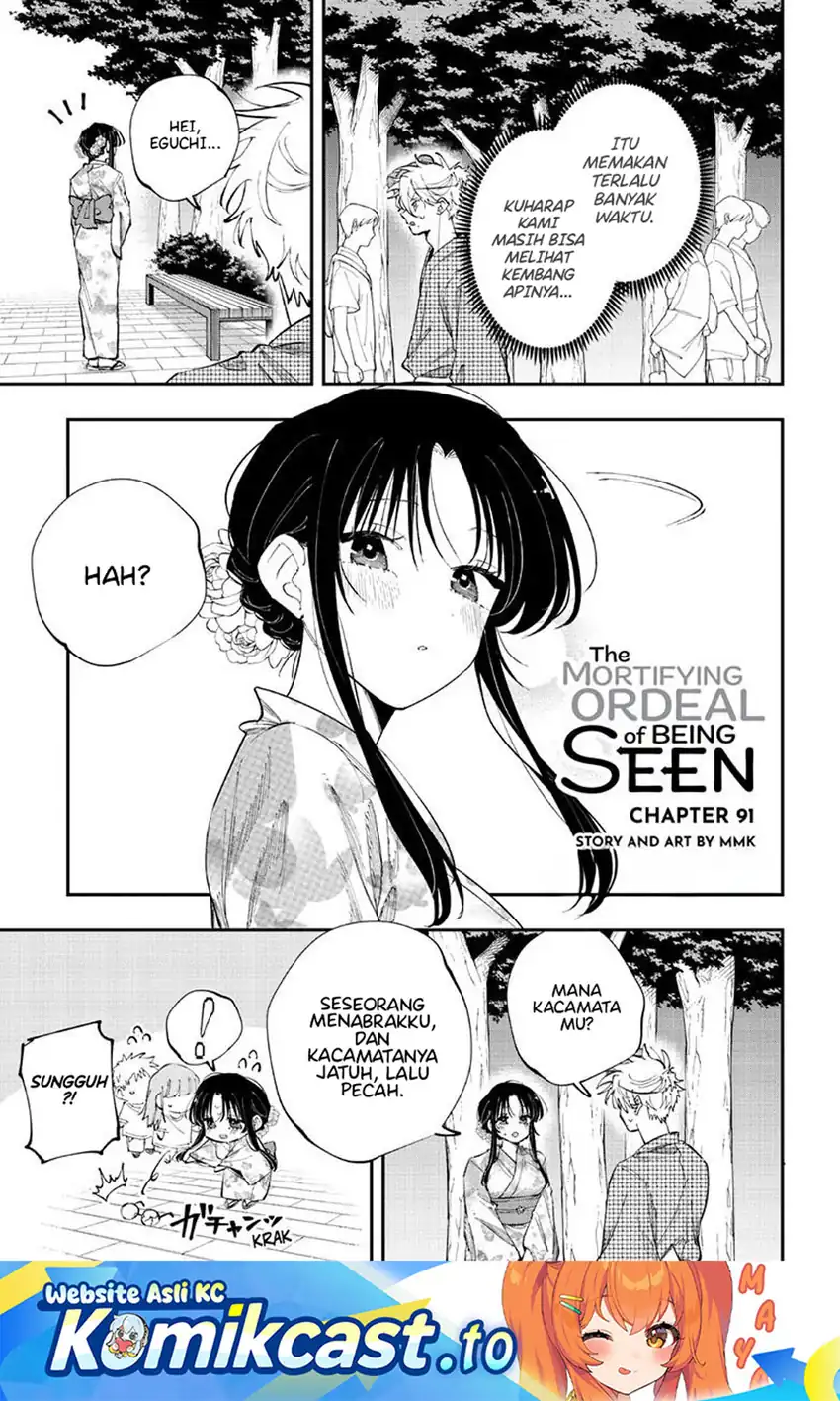 Manga Tonari no Seki no Yatsu ga Souiu Me de Mitekuru Chapter 91 gambar 2