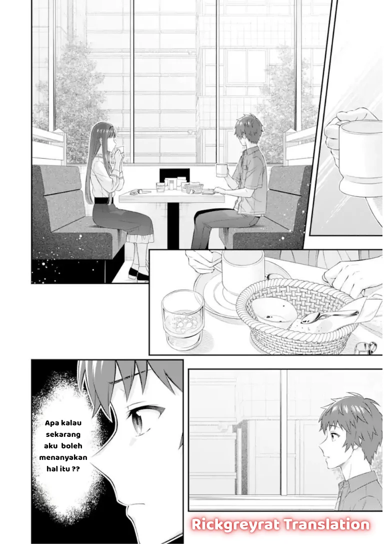 Toumei na Yoru ni Kakeru-kun to, Me ni Mienai Koi wo Shita. Chapter 4.2 Gambar 7