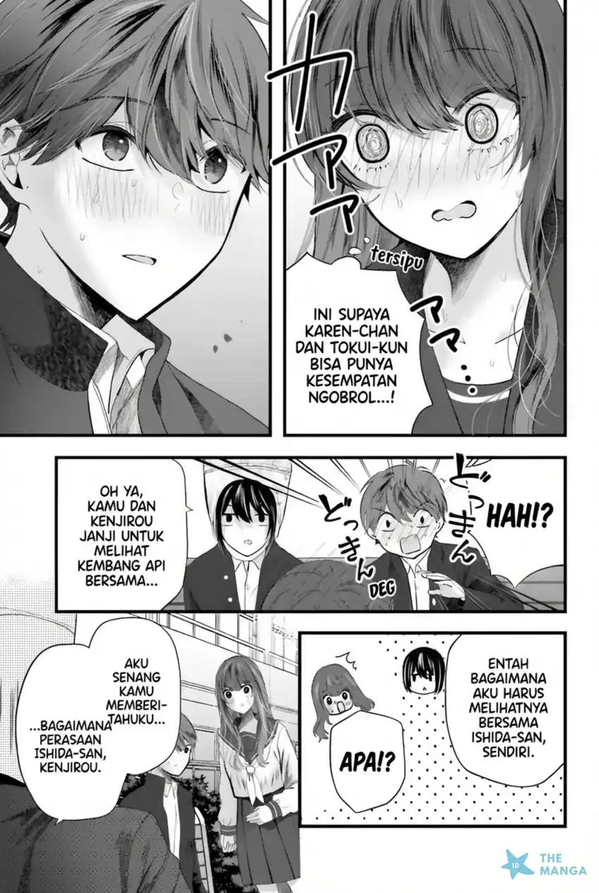 Tozaki-san wa Boku ni Dake Tsumetai Chapter 13 Gambar 16