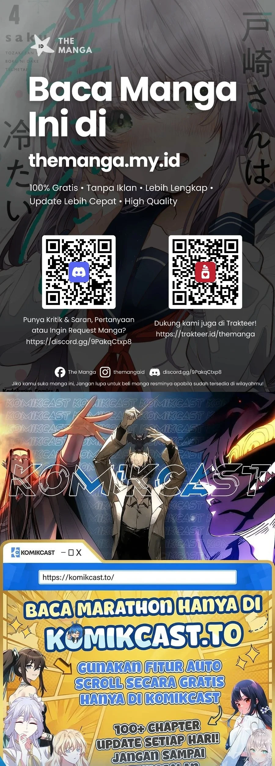 Tozaki-san wa Boku ni Dake Tsumetai Chapter 14 Gambar 26