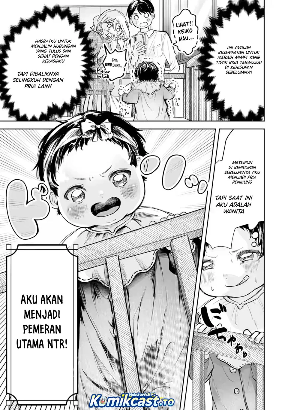 TS Tensei Bishoujo Neatora Reiko wa Netoraretai Chapter 1.1 Gambar 10