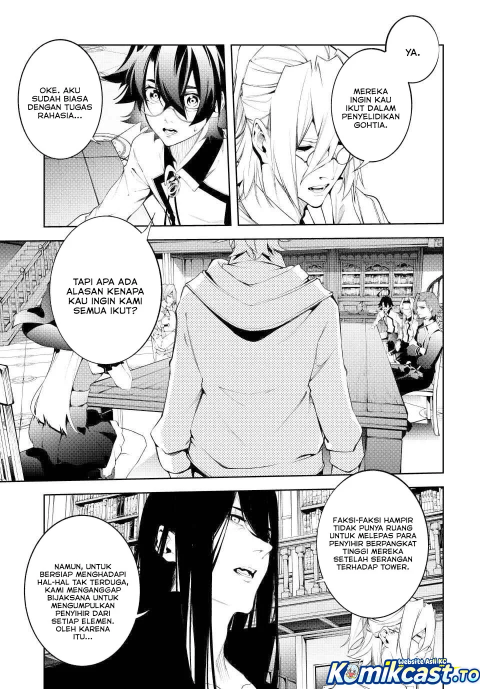 Tsue to Tsurugi no Wistoria Chapter 63 Gambar 13