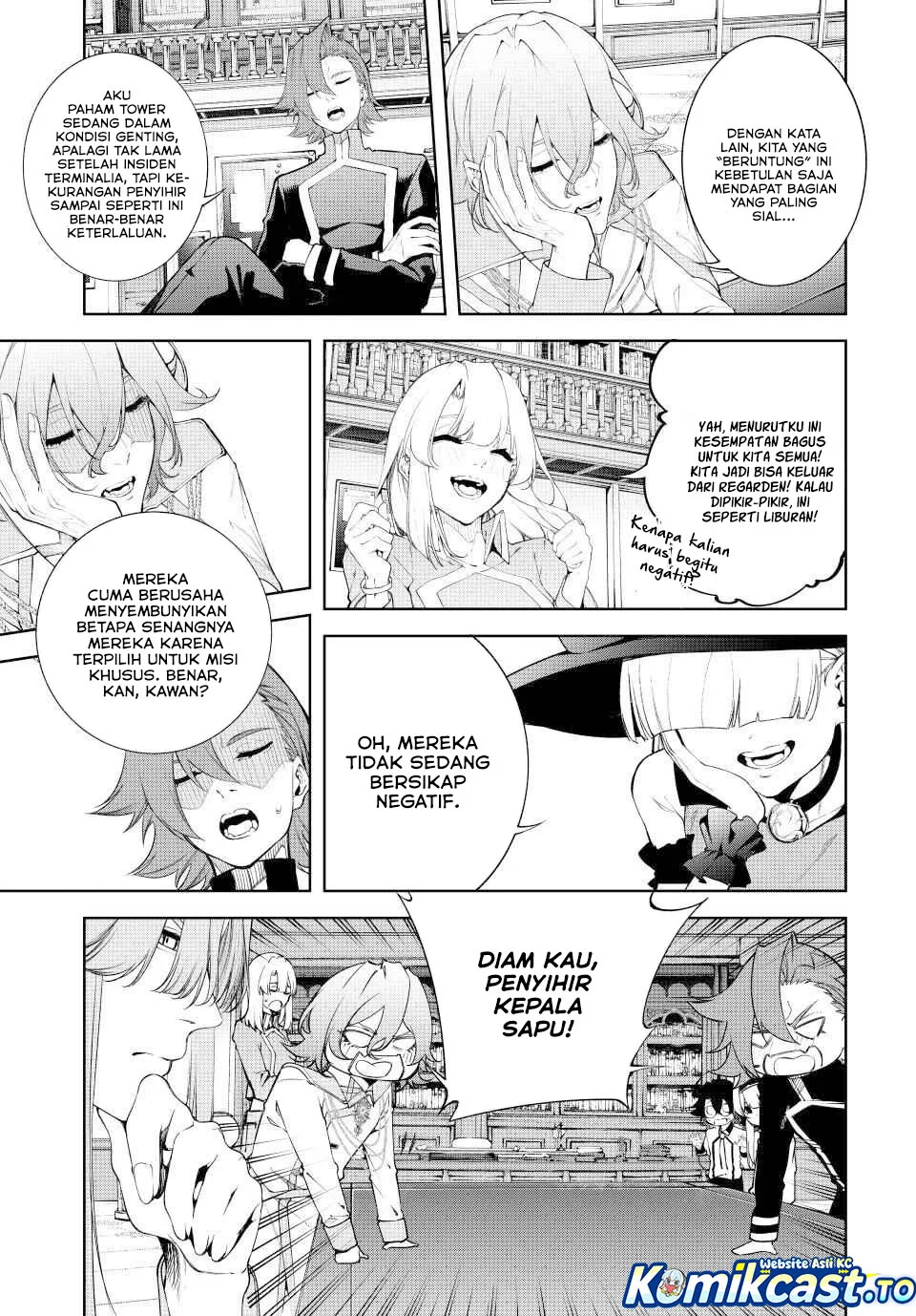 Tsue to Tsurugi no Wistoria Chapter 63 Gambar 15