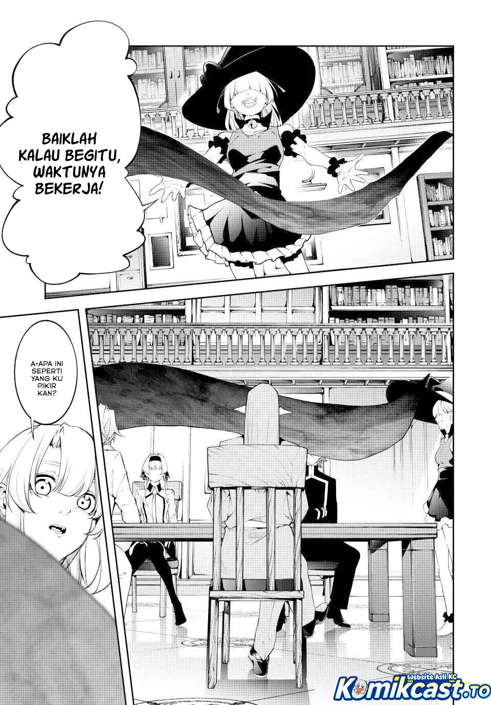 Tsue to Tsurugi no Wistoria Chapter 63 Gambar 17