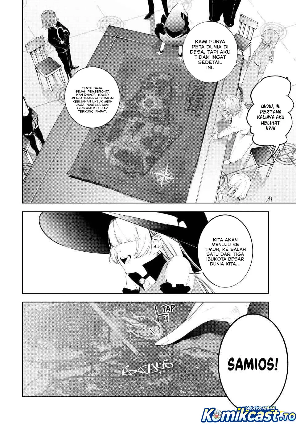 Tsue to Tsurugi no Wistoria Chapter 63 Gambar 19