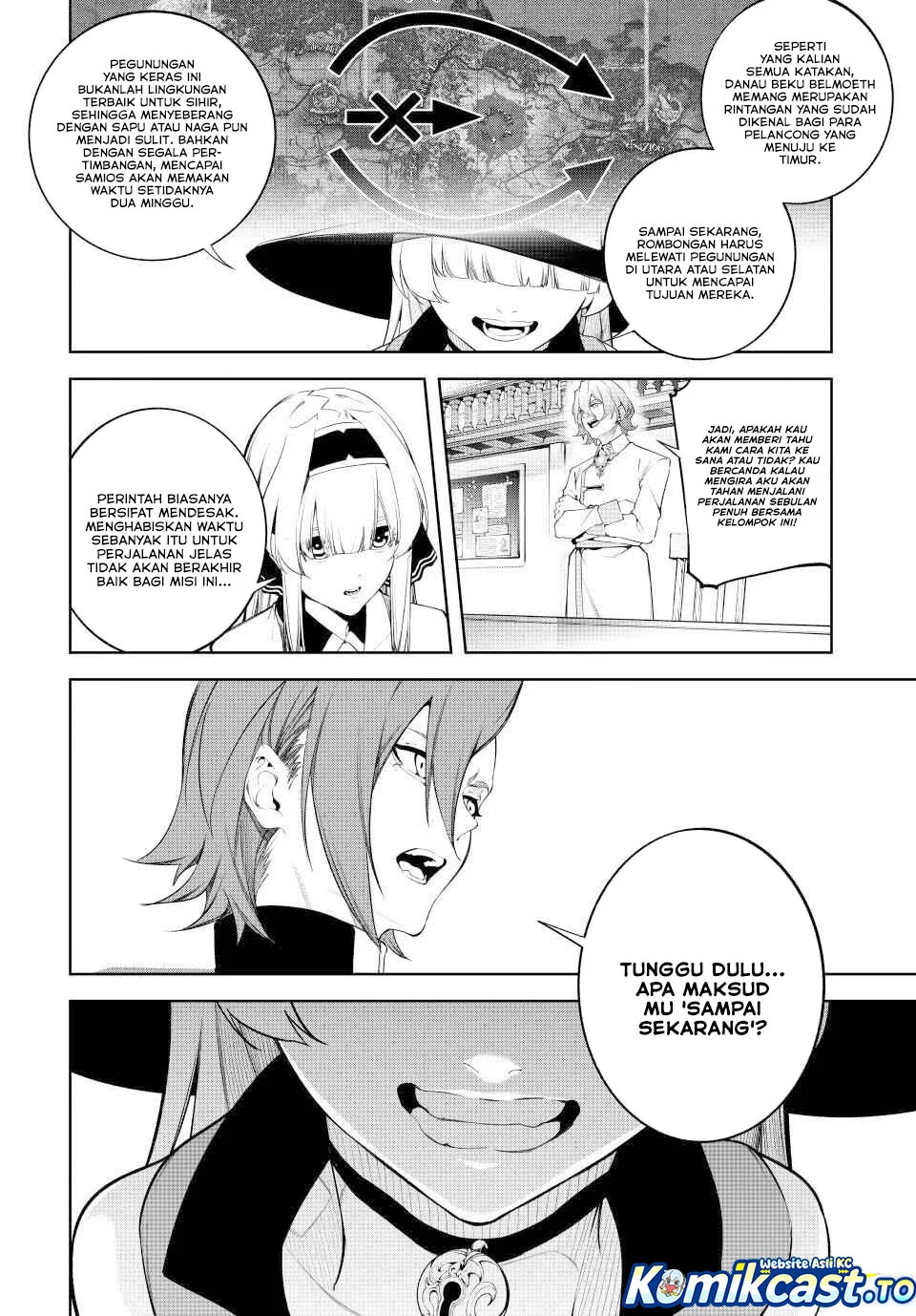 Tsue to Tsurugi no Wistoria Chapter 63 Gambar 21