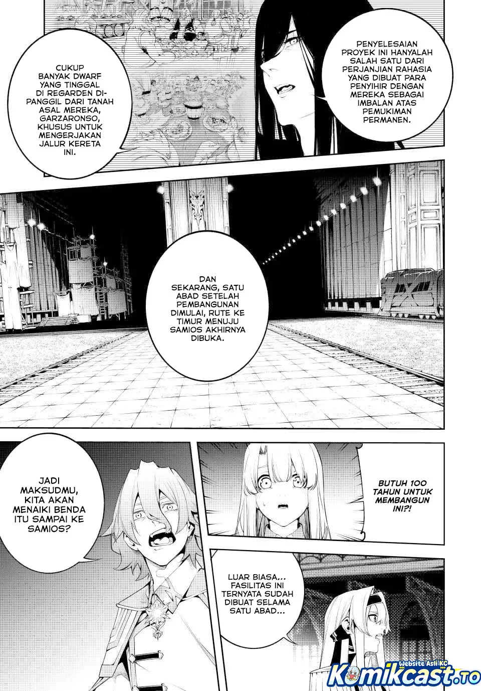 Tsue to Tsurugi no Wistoria Chapter 63 Gambar 29