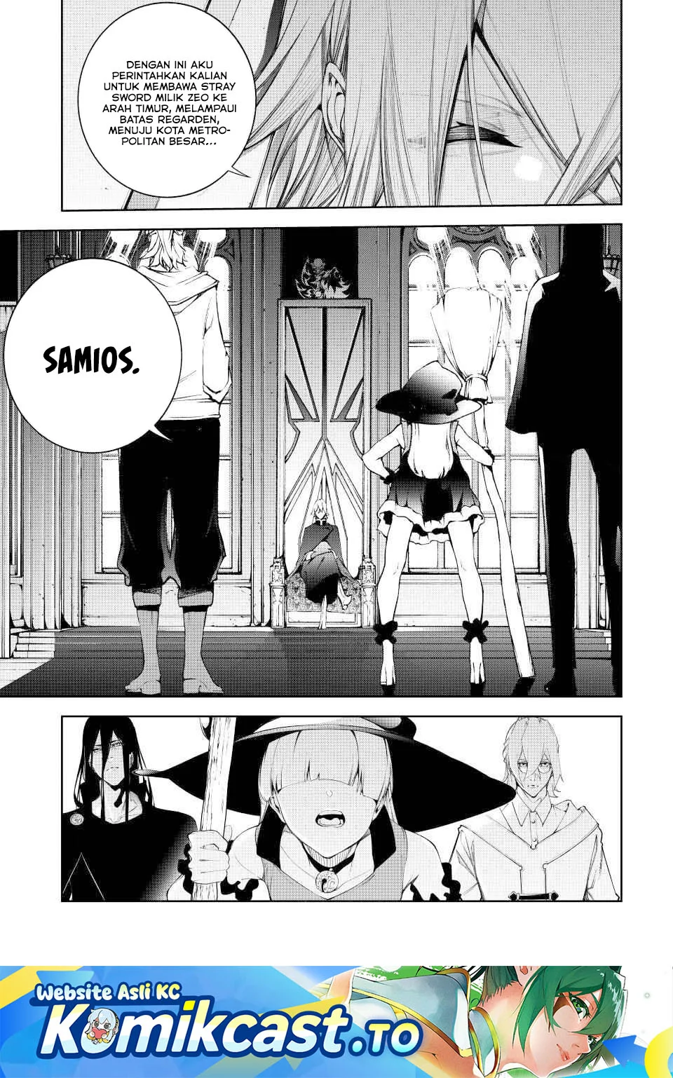 Tsue to Tsurugi no Wistoria Chapter 63 Gambar 3