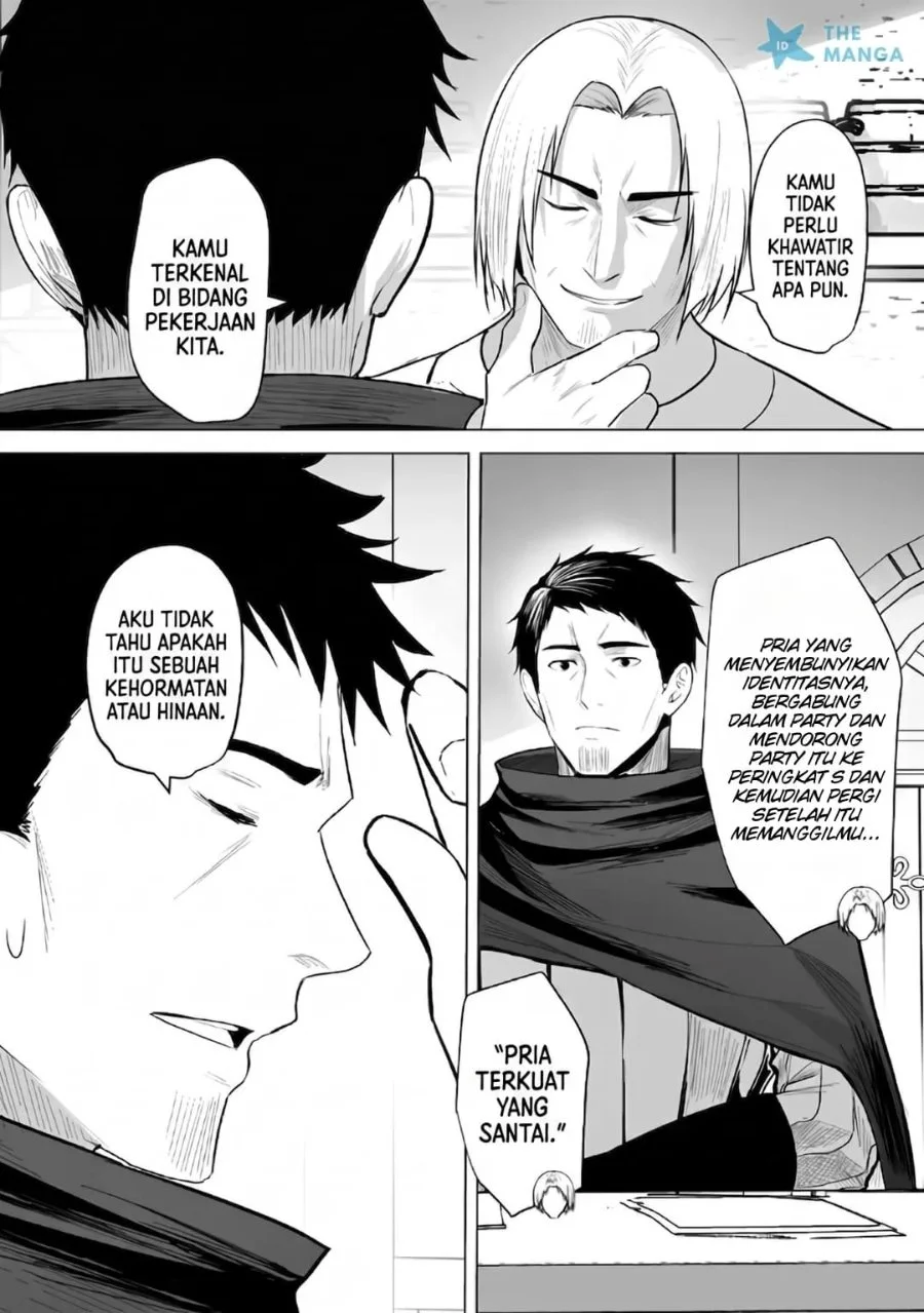 Tsuihousareta Ossan, Himatsubushi ni Kamigami wo Koeru ~Kami no Kago wo Nakama no Shoujotachi ni Yuzutteitara Saikyou Party ga Bakutan Shita Ken~ Chapter 1 Gambar 11