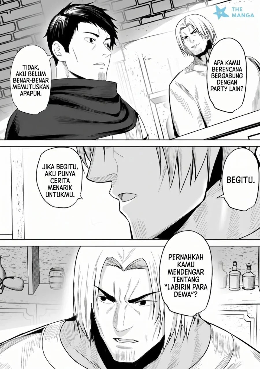 Tsuihousareta Ossan, Himatsubushi ni Kamigami wo Koeru ~Kami no Kago wo Nakama no Shoujotachi ni Yuzutteitara Saikyou Party ga Bakutan Shita Ken~ Chapter 1 Gambar 12