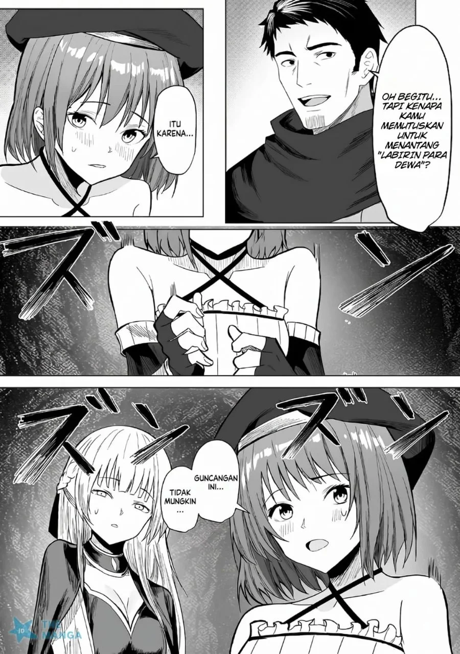 Tsuihousareta Ossan, Himatsubushi ni Kamigami wo Koeru ~Kami no Kago wo Nakama no Shoujotachi ni Yuzutteitara Saikyou Party ga Bakutan Shita Ken~ Chapter 1 Gambar 25