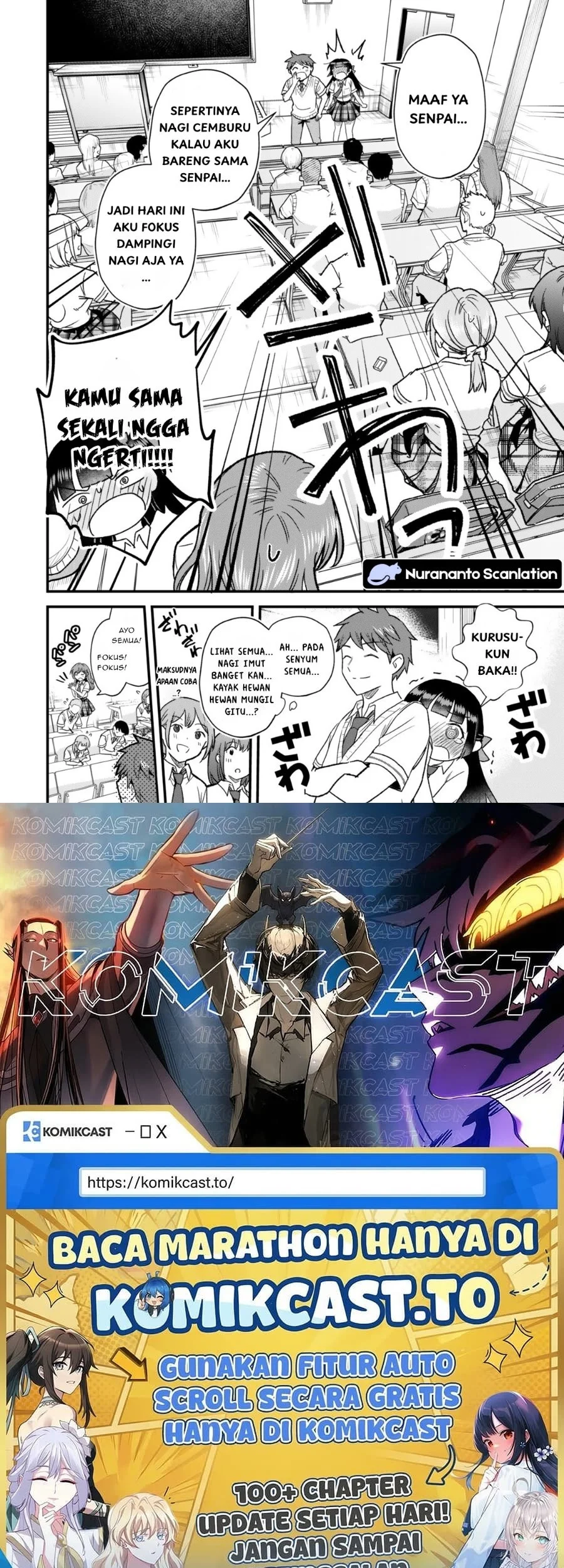 Uchi no Seiso-kei Iinchou ga Katsute Chuunibyou Idol Datta Koto wo Ore Dake ga Shitteiru. Chapter 10.1 Gambar 17