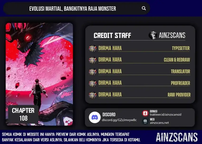 Komik Ultimate Martial Evolution: Begin by Awakening the King of Monsters Chapter 108 gambar 1