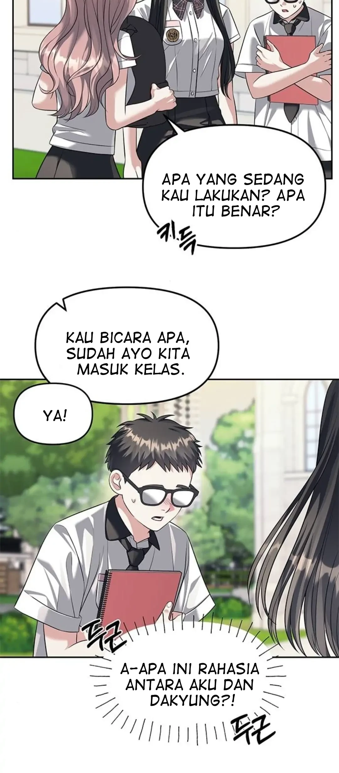 Undercover! Chaebol High School Chapter 44 Gambar 23