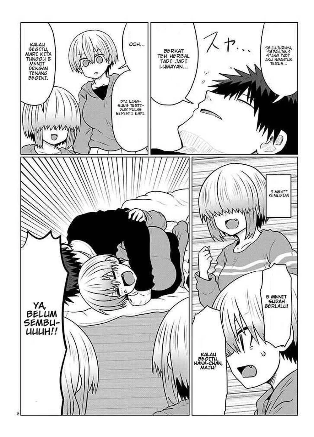 Uzaki-chan wa Asobitai! Chapter 133 Gambar 8