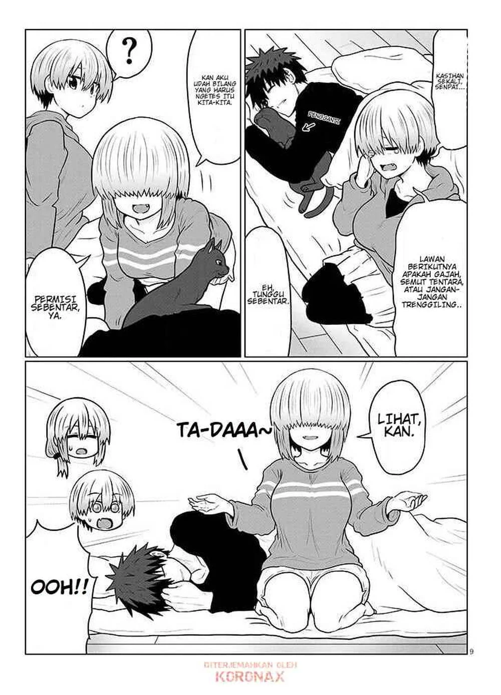 Uzaki-chan wa Asobitai! Chapter 133 Gambar 9
