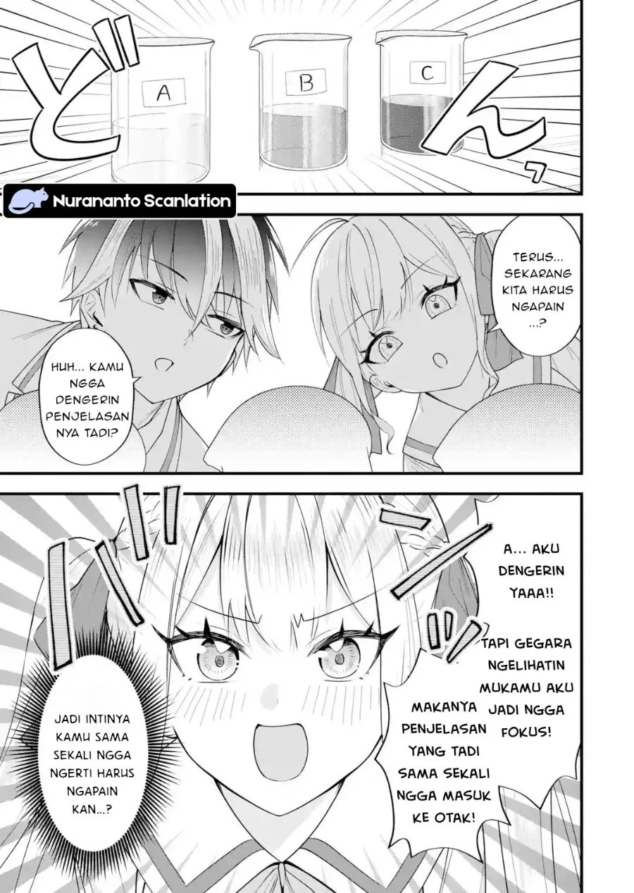 Yarikonda ren’ai game no akuyaku ni tensei shita node, gensaku chishiki de hiroin o kōryaku shimasu Chapter 9.1 Gambar 7