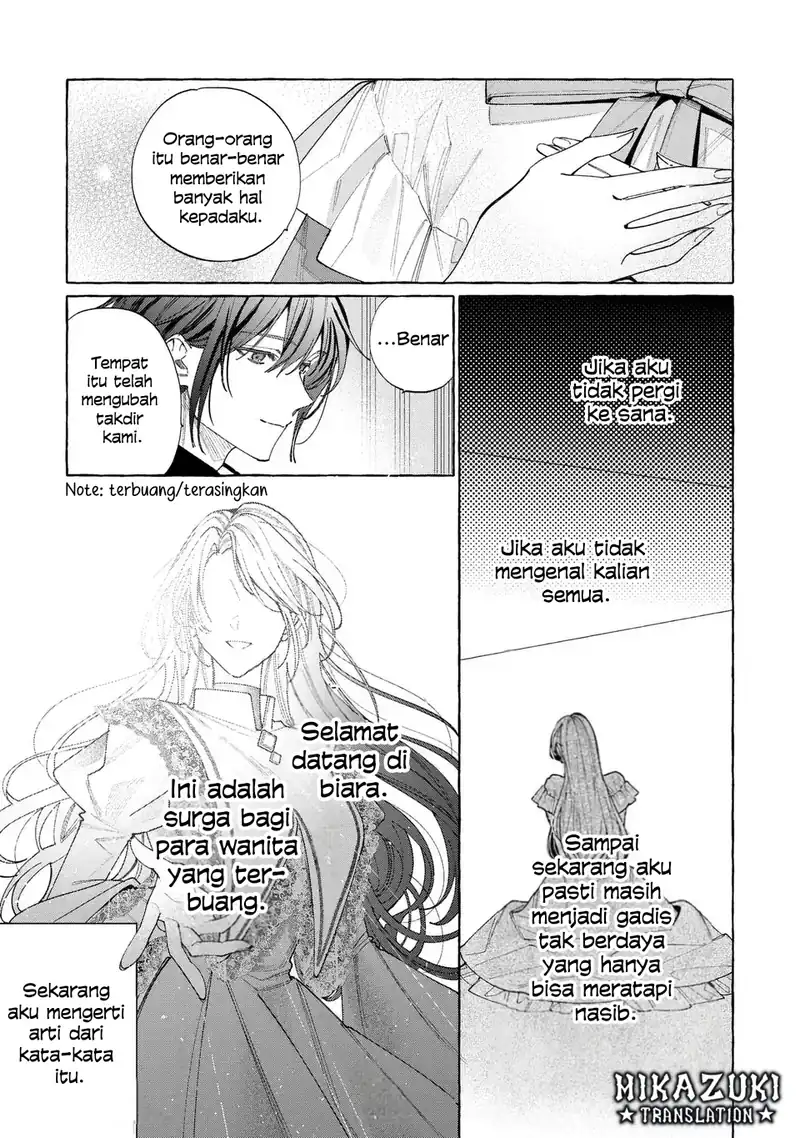 Youkoso Shuudouin e, Koko wa Tsuihou sareta Onna-tachi no Rakuen yo Chapter 3 Gambar 22