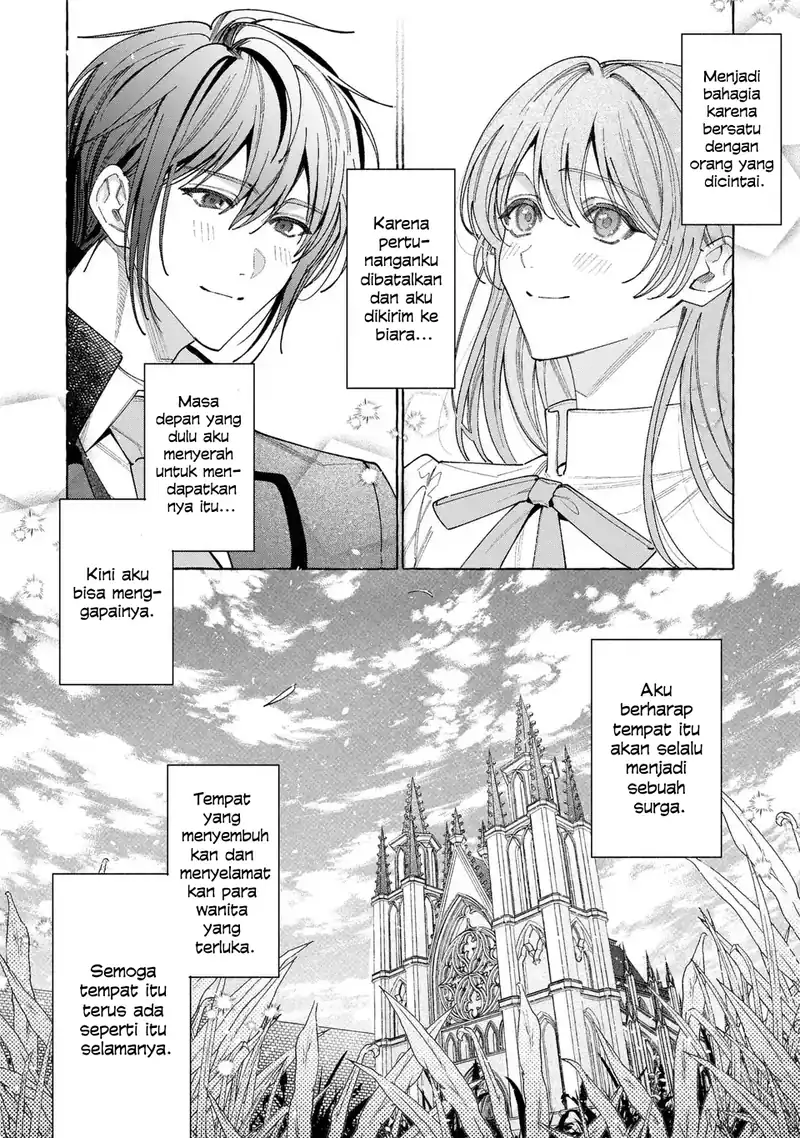 Youkoso Shuudouin e, Koko wa Tsuihou sareta Onna-tachi no Rakuen yo Chapter 3 Gambar 23