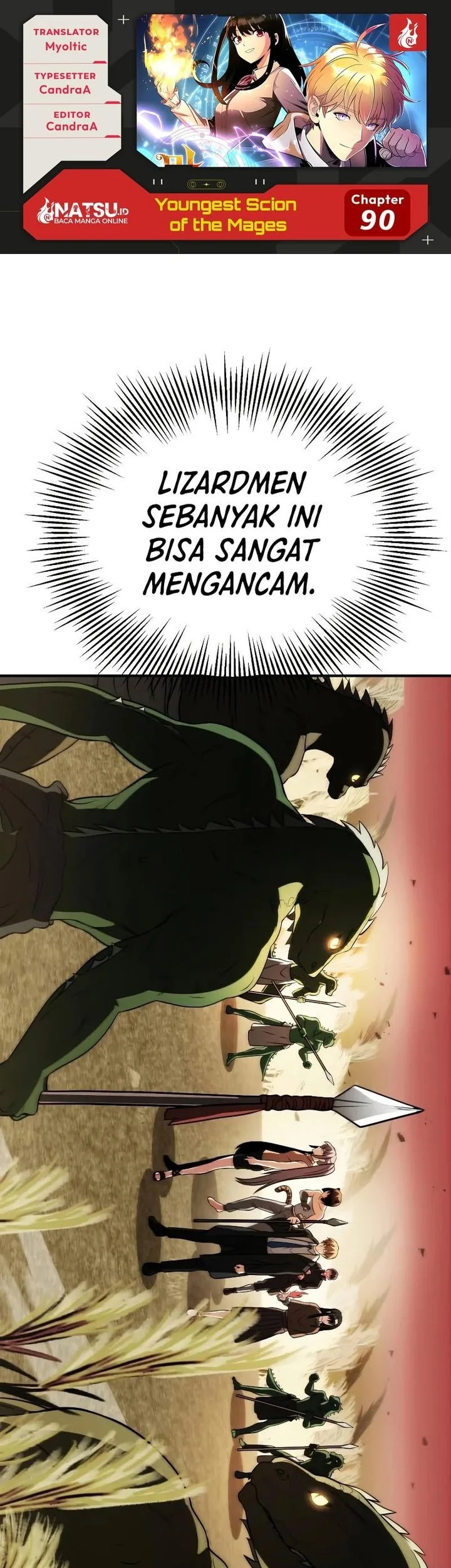 Komik Youngest Scion of the Mages Chapter 90 gambar 1