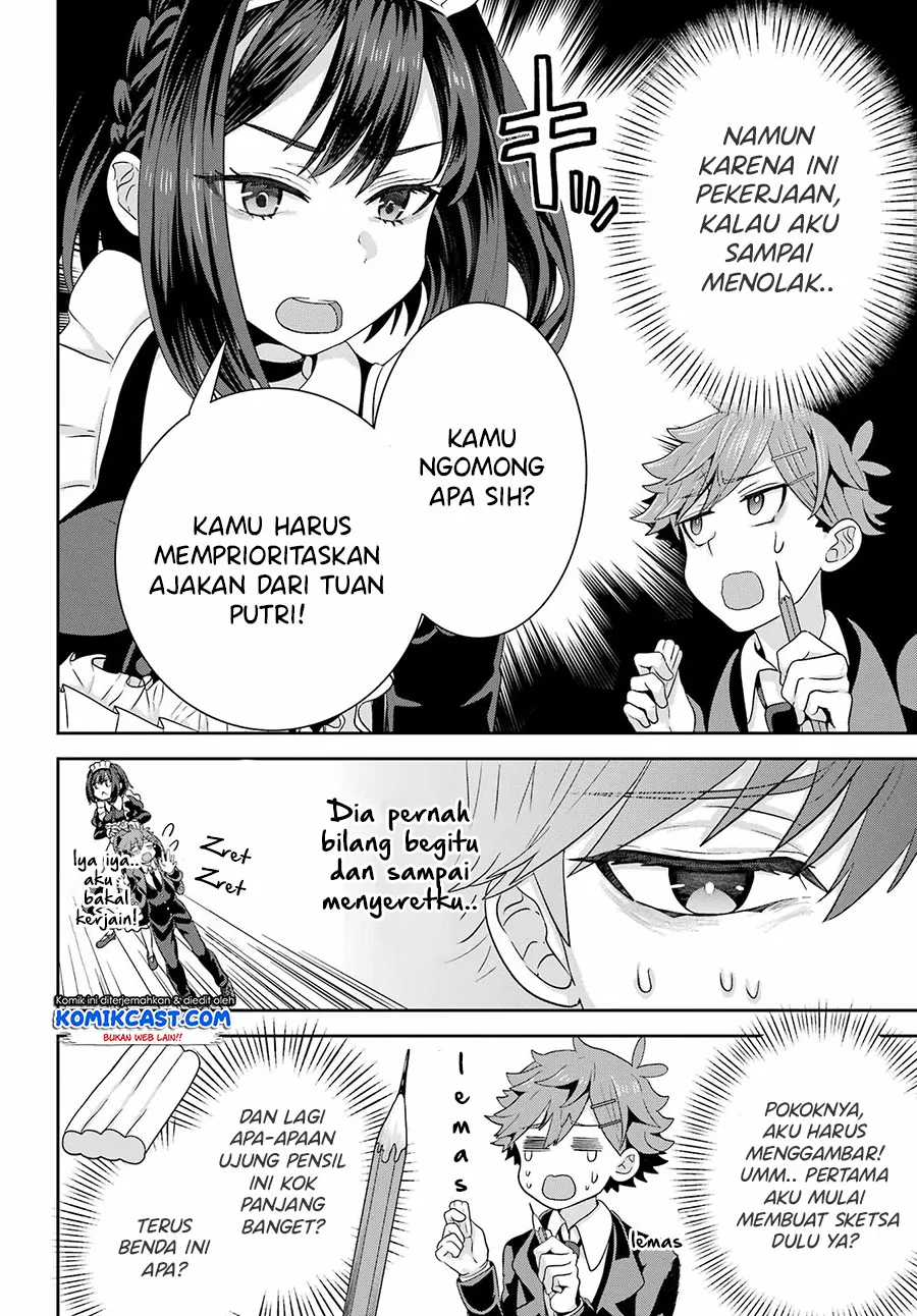 Gomennasai Ojou-sama, Ore wa Maid ga Suki nan desu Chapter 02.2 Gambar 7