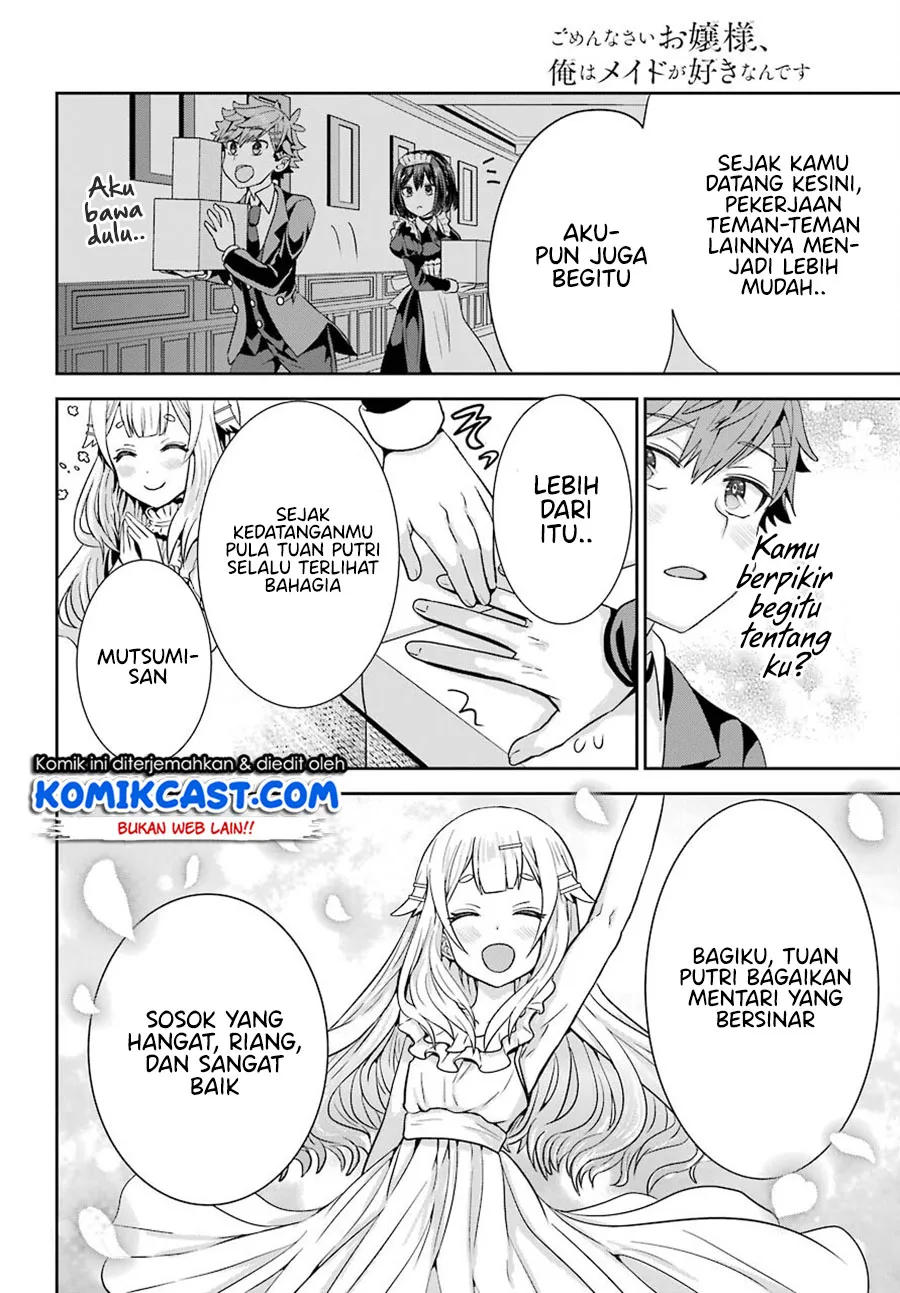 Gomennasai Ojou-sama, Ore wa Maid ga Suki nan desu Chapter 01.3 Gambar 8