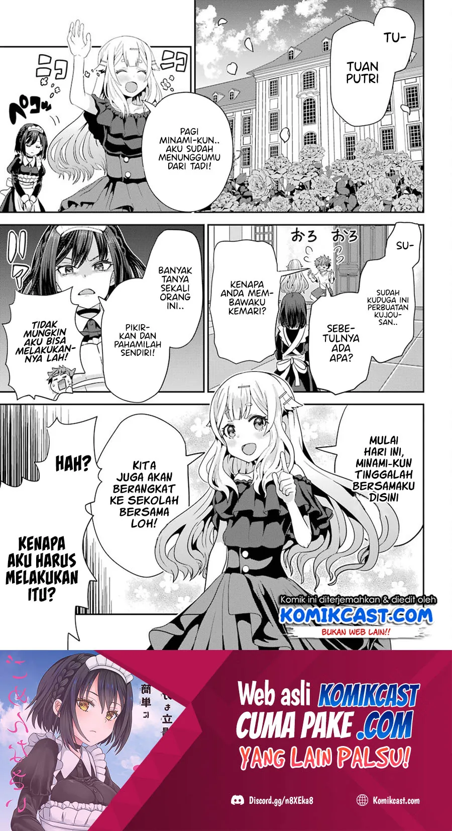  Gomennasai Ojou-sama, Ore wa Maid ga Suki nan desu Chapter 01.2 gambar 2