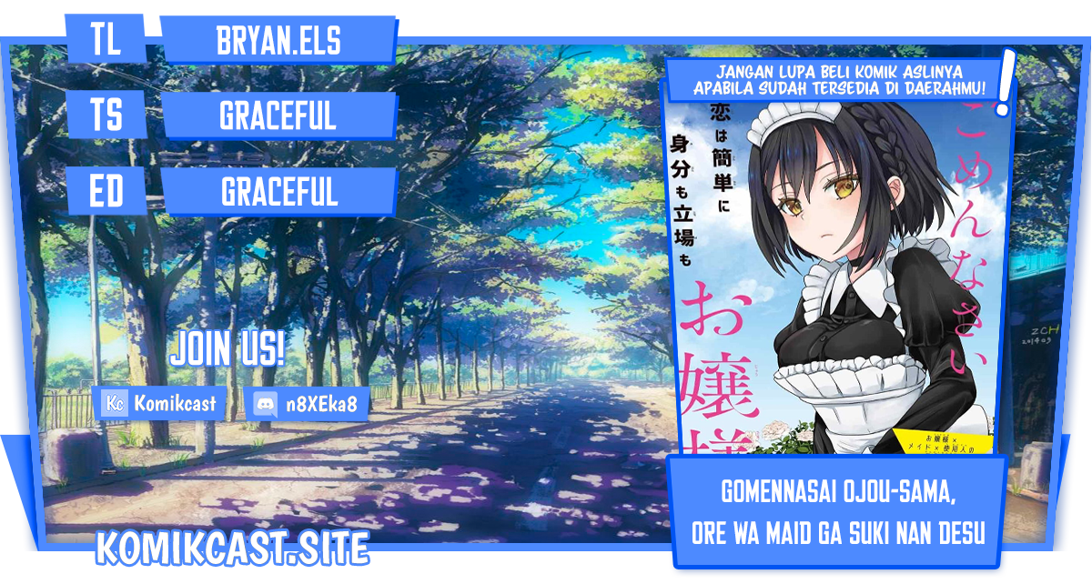 Komik Gomennasai Ojou-sama, Ore wa Maid ga Suki nan desu Chapter 11 gambar 1
