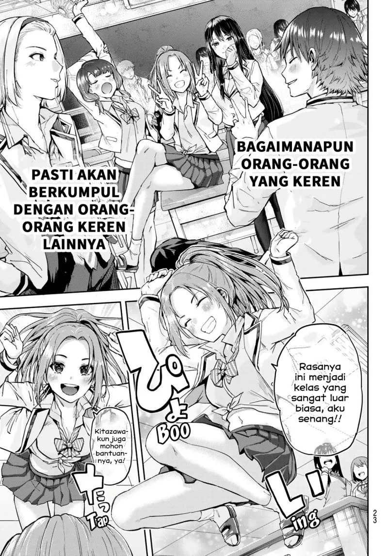 Kitazawa-kun wa A Class Chapter 01 Gambar 8