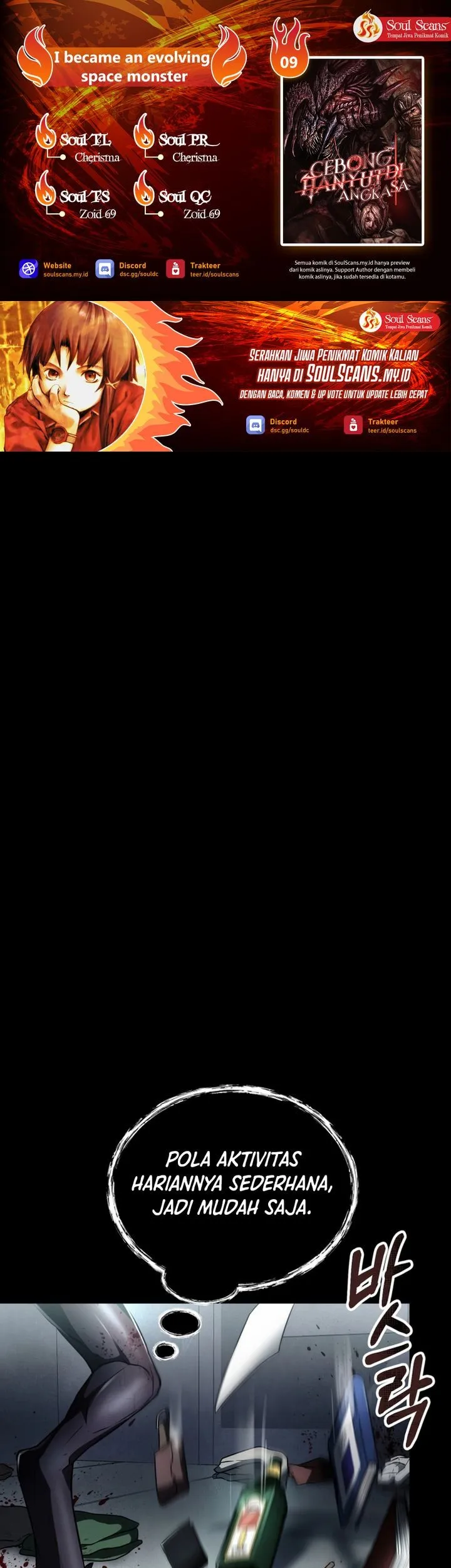 Komik I Became an Evolving Space Monster Chapter 09 gambar 1