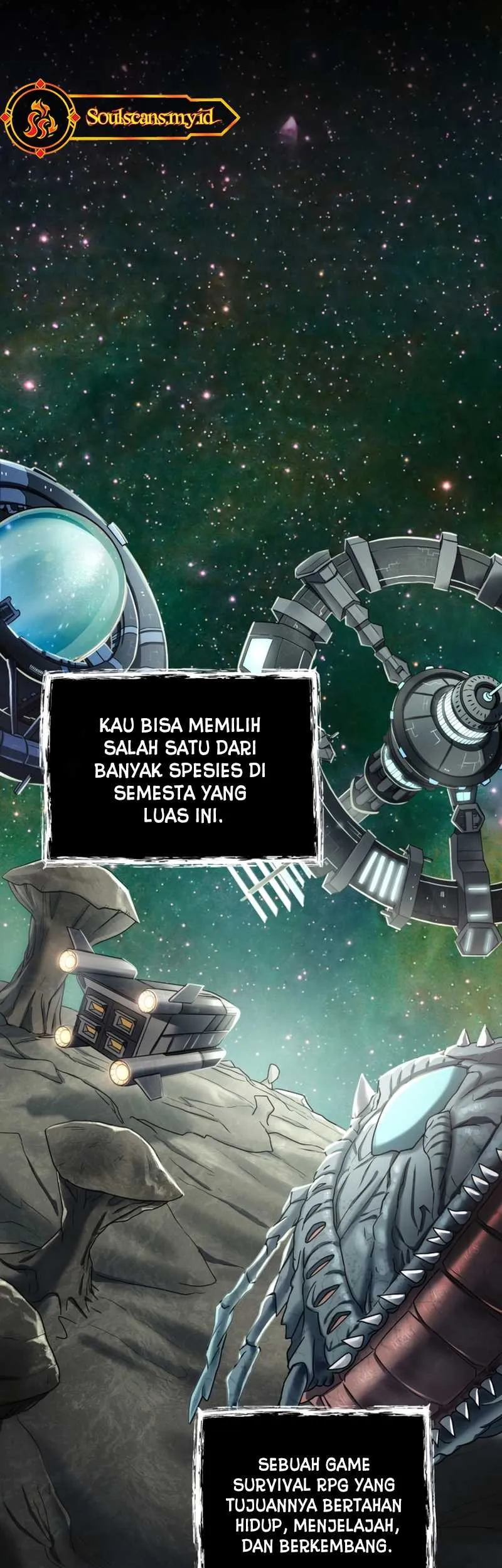 I Became an Evolving Space Monster Chapter 01 Gambar 7