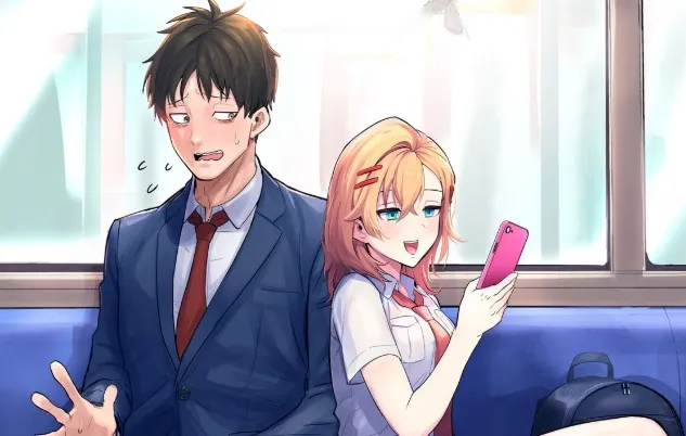 Komik Asa no Tsuukin Densha de, Yatara to Hanashikakete Kuru Joshikousei.