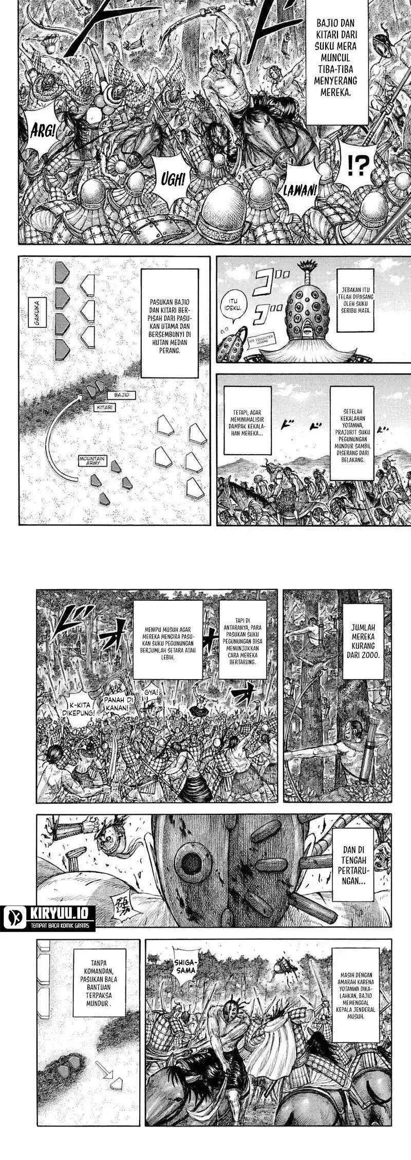 Kingdom Chapter 871 Gambar 4