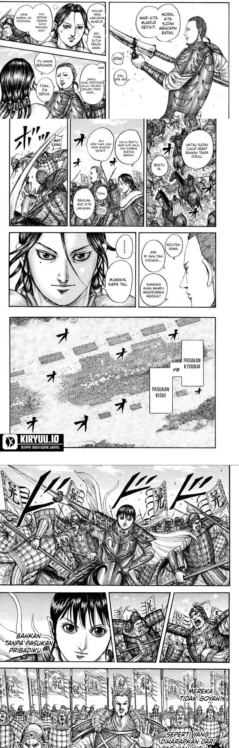 Kingdom Chapter 871 Gambar 7