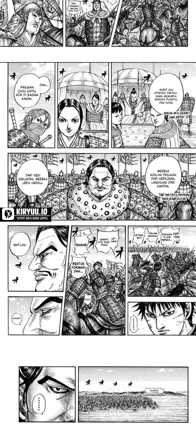 Kingdom Chapter 871 Gambar 10