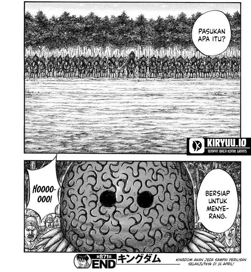 Kingdom Chapter 871 Gambar 11